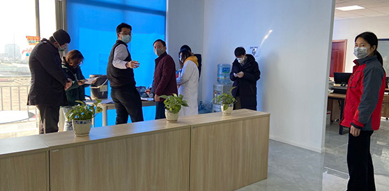 2月21日接受安监局现场指导与稽核